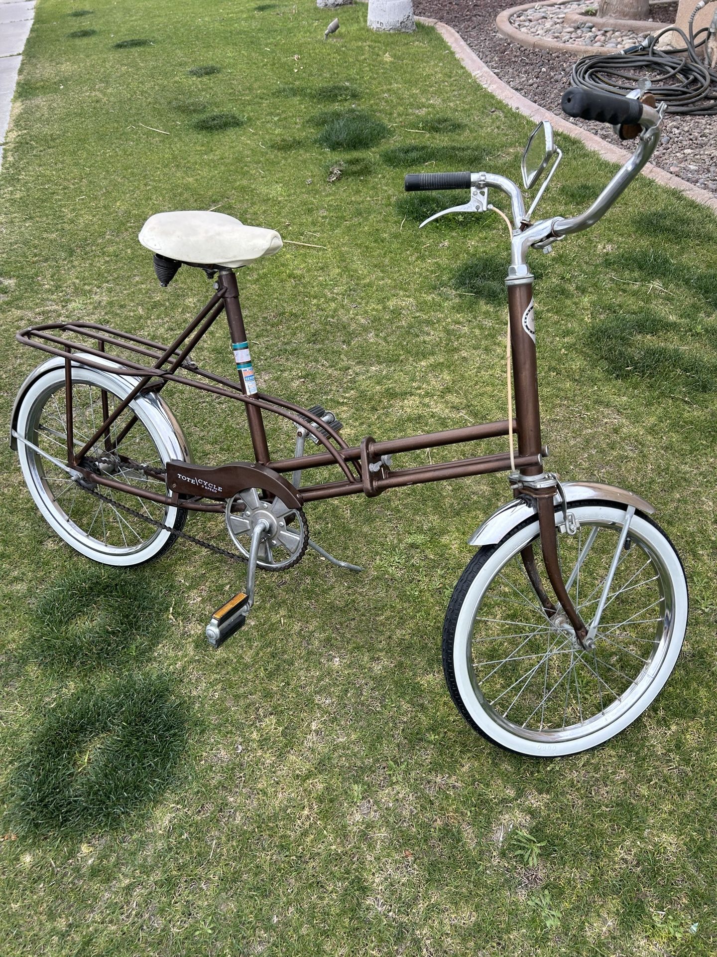 Rare Vintage 1965 Sears Folding Bike