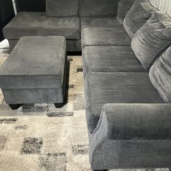 Broyhill Sectional + Ottoman (Macy’s)