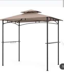 Costway 8' x 5' Grill Gazebo w/ 2 Shelves 6 Hooks Metal Frame (contact info removed)57 New/31st Avenue and Northern
