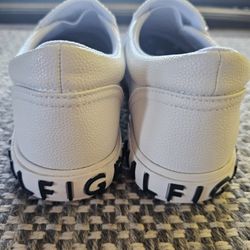 Tommy Hilfiger Women’s US 7.5 Slip-on Sneakers Fin White 