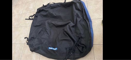 Trade Craft Large Roof Top Black Cargo Bag / Car Gear Transport Bag with Straps