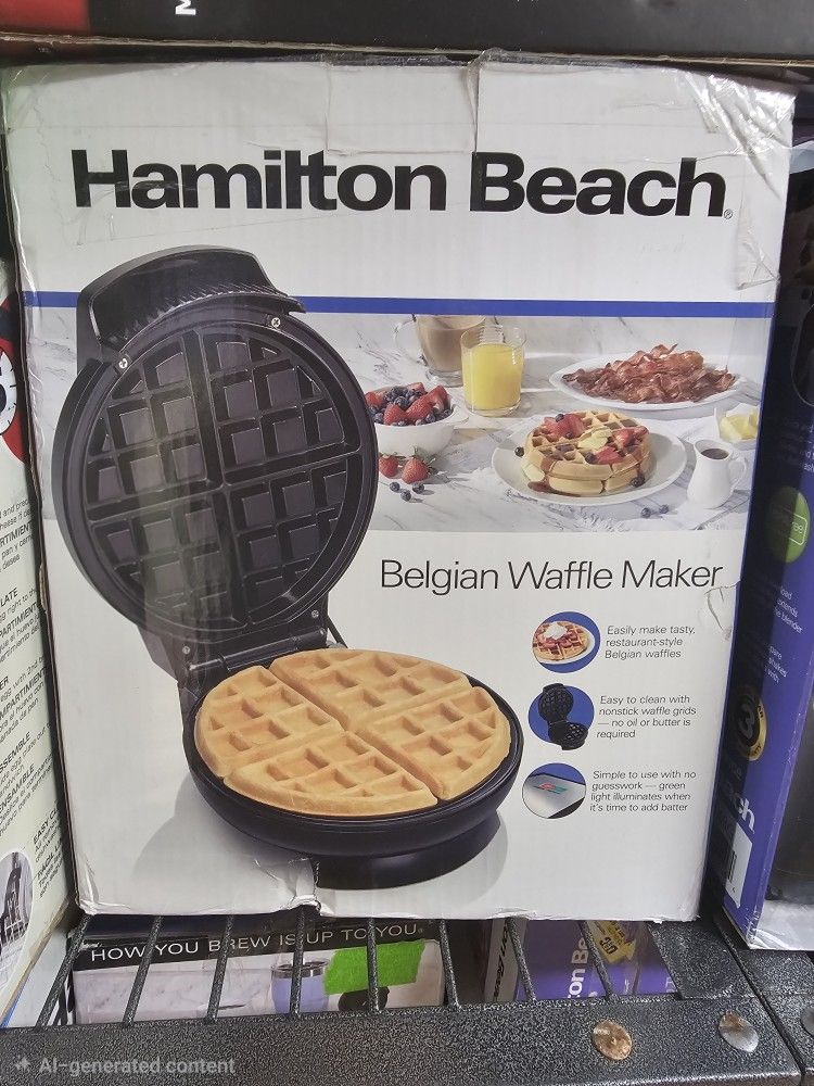 BELGIUM WAFFLE MAKER
