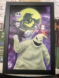 Nightmare Before Christmas Canvas 