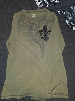 affliction style shirt