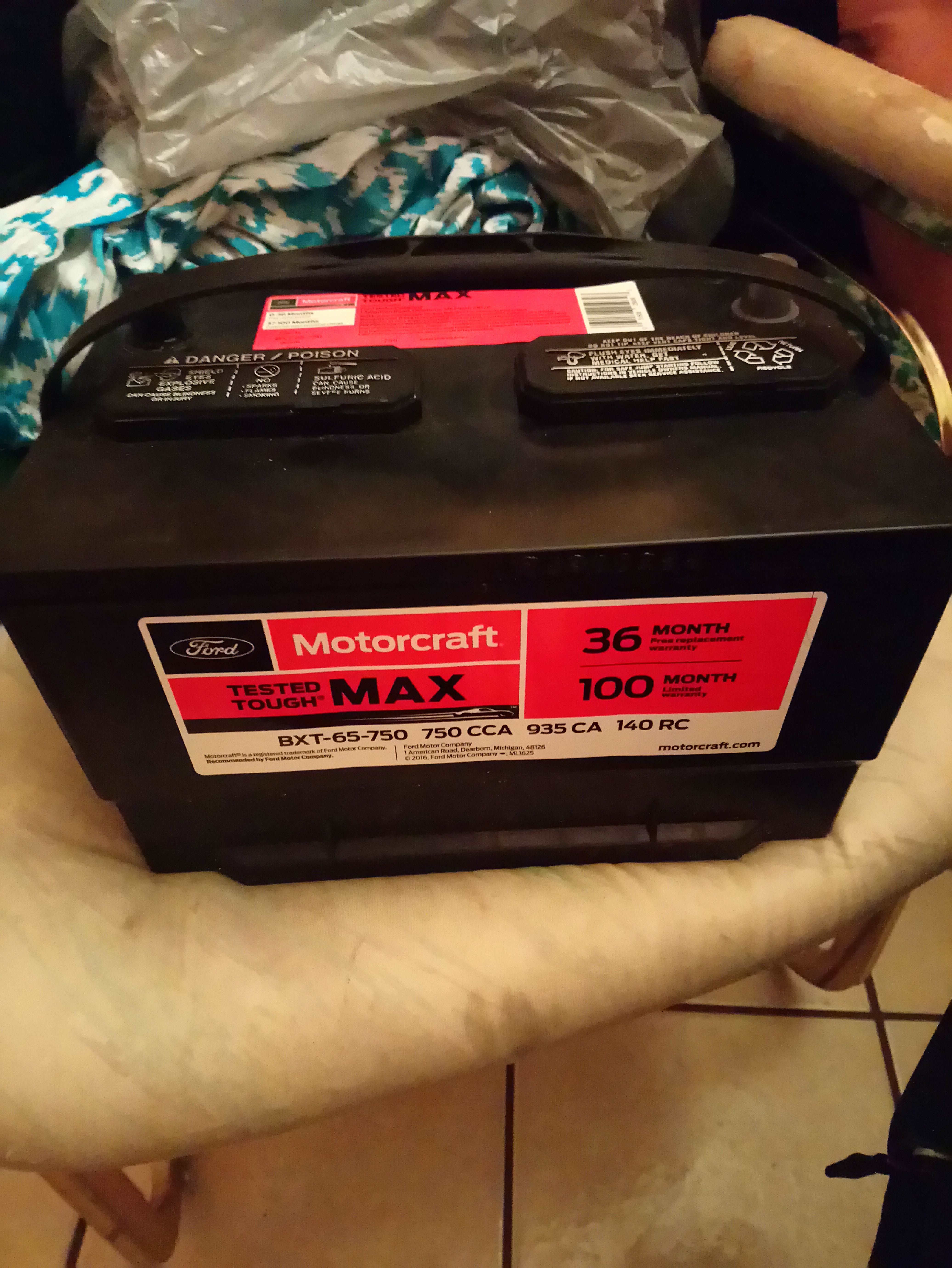 Bxt-65-750 battery