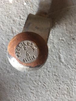 Hitch ready for pick up