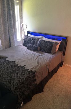 Bed and bed frame