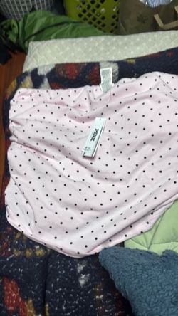 Size xl PINK Victoria's Secret Polka Dot tube top