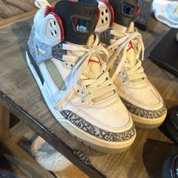 Air Jordan Spizike White Cement