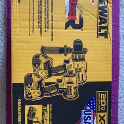 Dewalt Cordless 20V / 4AH / Brushless Hammer Drill&Impact Driver Power Tool Set!! $240 OBO