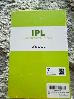 Xsoul IPL Laser Hair Removal, Painless Hair Remover