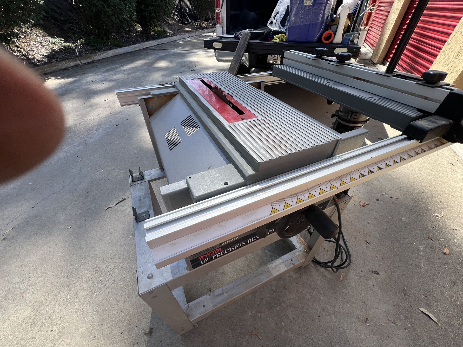 Ryobi Table saw with rockwell router