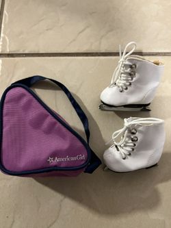 American Girl Ice Skates With Bag
