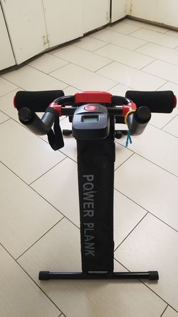 I sell machine to do abdominals in very good conditions. marks the calorie rate burned and has to graduate the height and difficulty of the abdominals