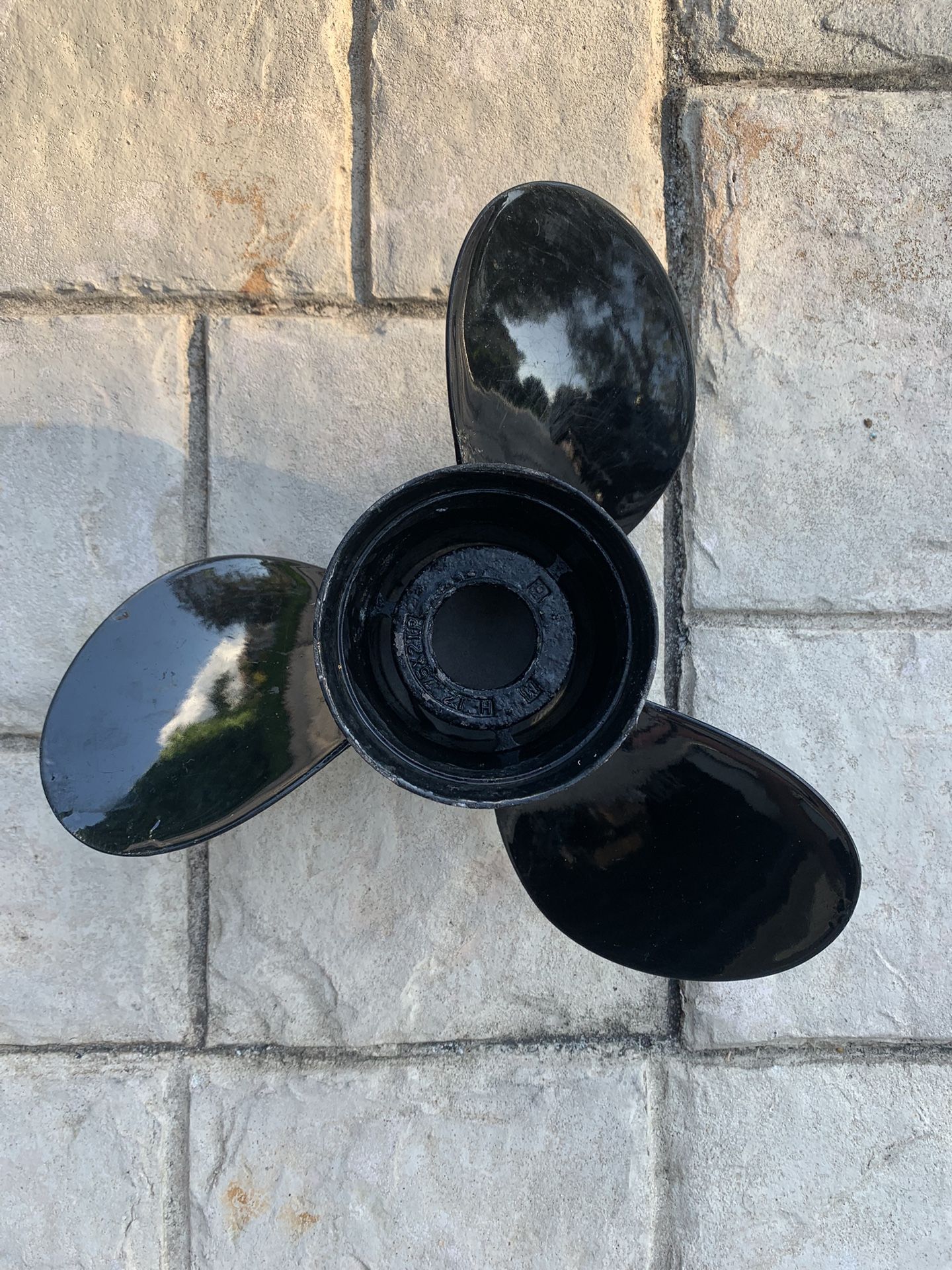 Prop - Quicksilver Black Diamond 3 Blade Aluminum