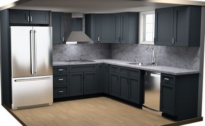The Best Price for 10x10 Kitchen - Aria Blue