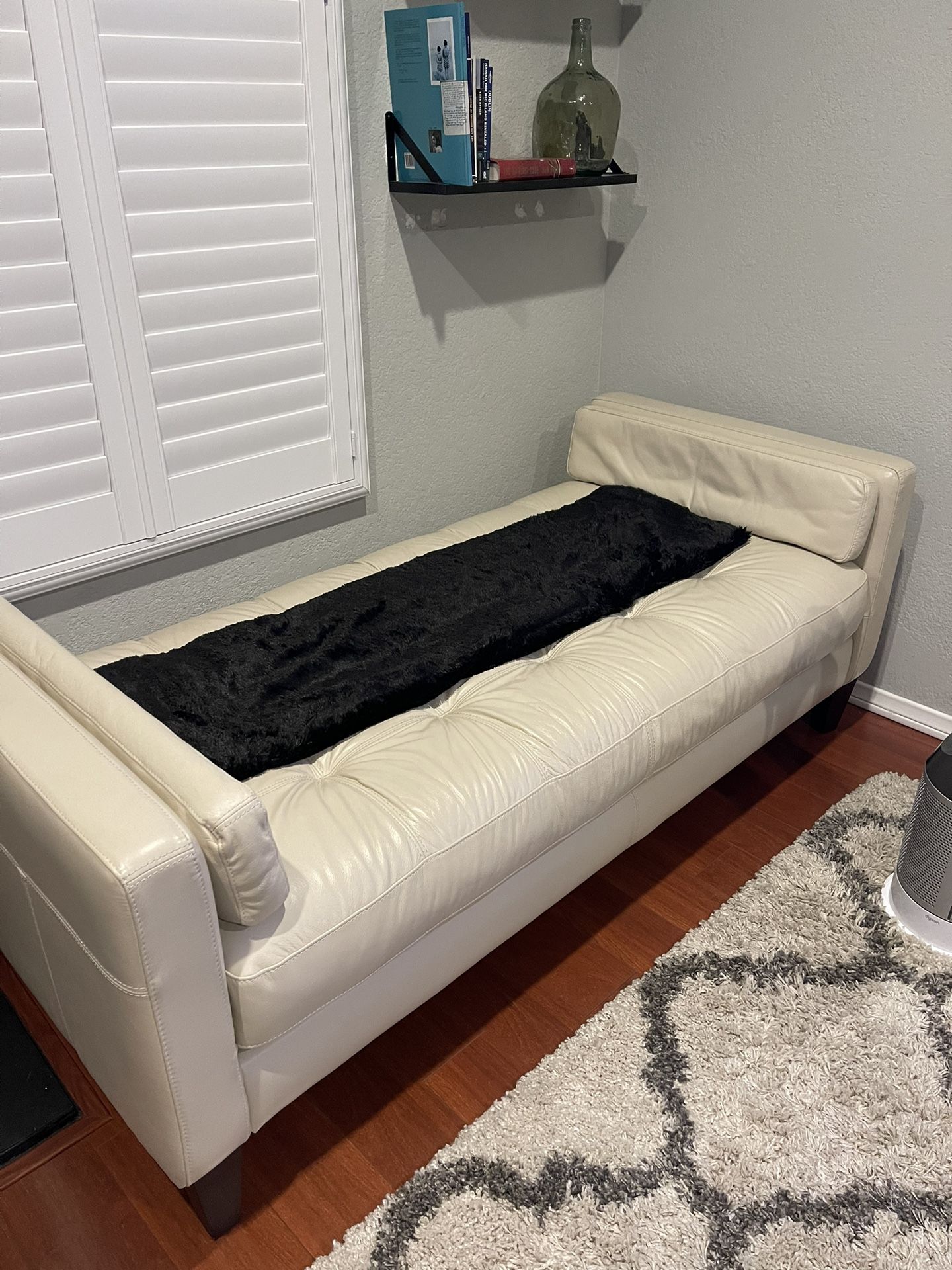 Macy’s Leather Daybed $1,000