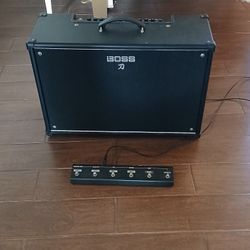 Gen 1 Boss Katana 100 2x12 With Gafc Footswitch