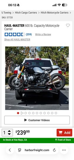 Motorcycle carrier