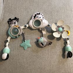 Tiny Love Black & White Sunny Stroll Stroller Arch, Magical Tales