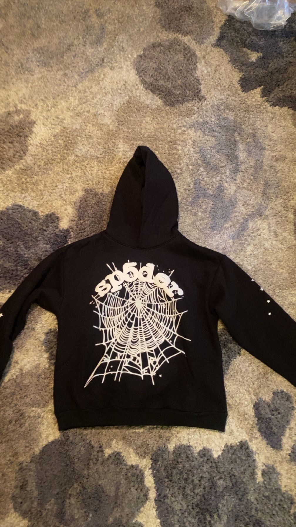 Spider WorldWide Mens multi Hoodie-Size Large-Color Black