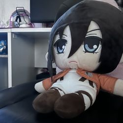 Mikasa Plushie From : attack on titan