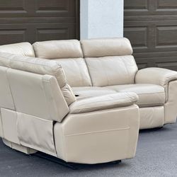 🛋️ Sofa/Couch Sectional - Recliners - Cream - Delivery Available 🚛