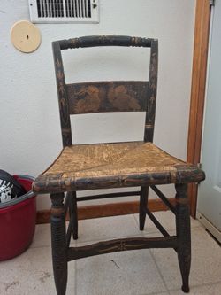 Antique Hitchcock Chair