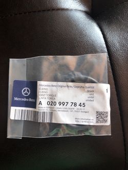 Mercedes Benz sprinter turbocharger intercooler air pipe O ring part#A0209977845