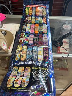 Pokémon Skateboard Santa Cruz