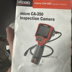 Plumbing Inspection Camera 