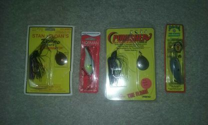 4 Fishing Lures New Sealed