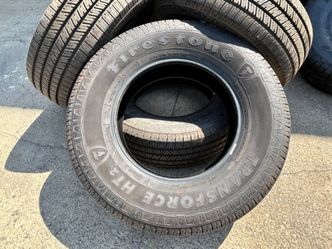 INSTALL 4x 10 PLY TIRES Firestone HT2 LT275/70R18 95% tread 