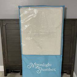 2 Stage Mini Crib Mattress Cool Baby Foam Waterproof + Removable Plush Cotton Mattress Pad