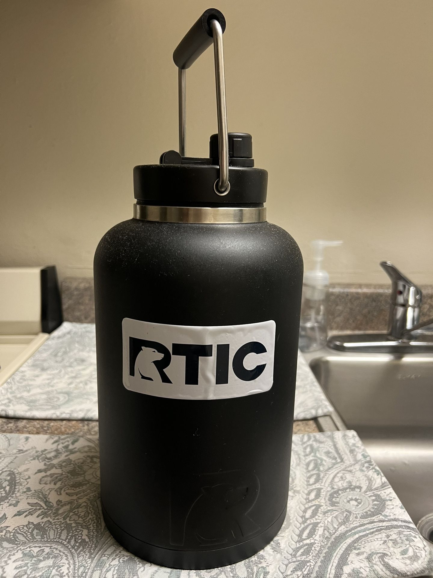 RTIC One Gallon Stainless Steel