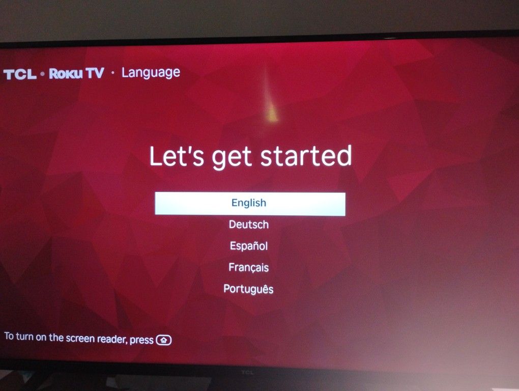 TCL Roku TV 55 Inch With Remote