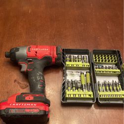 Craftsman Impact And Bit Box 