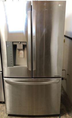 LG 3 Door Stainless Steel Refrigerator
