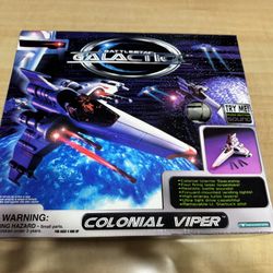 Vintage 1996 Battlestar Galactica Colonial Viper by Trendmasters Mint In Box