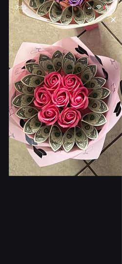 Money bouquet grad