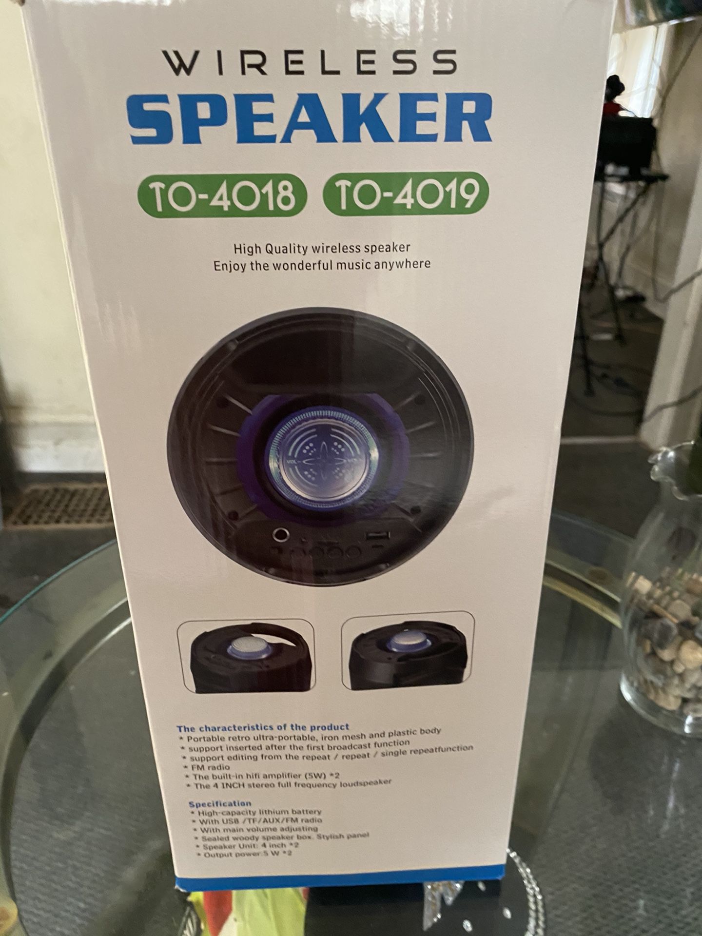 Blue tooth speaker