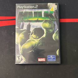 Hulk PlayStation 2 Game 