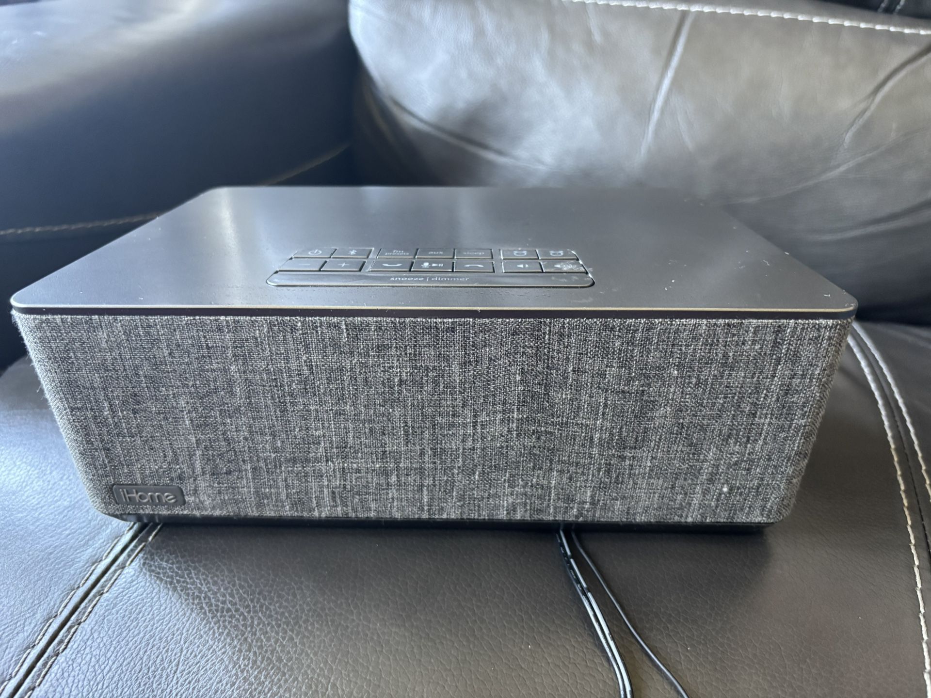 iHome Alarm Clock With Bluetooth And USB Charging Ports