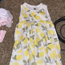 Baby Girl Lemon Size 3-6 Month Dresss 