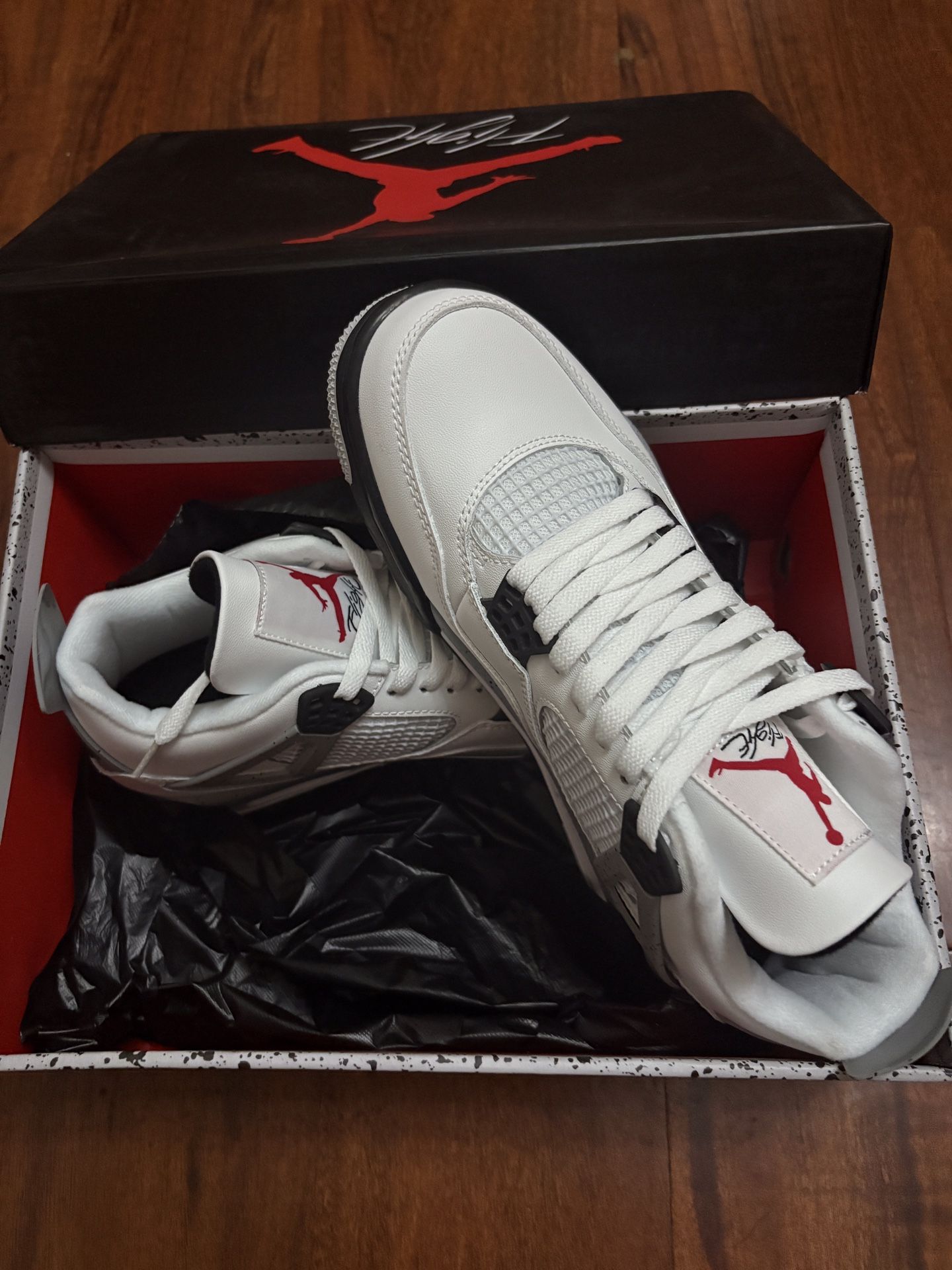 Jordan 4 Retro White Cement