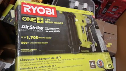 Ryobi brad nailer