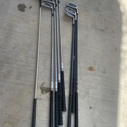 Muraman gold clubs and others. 7 dollars each
