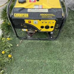 Champion 4500 Watt Generator