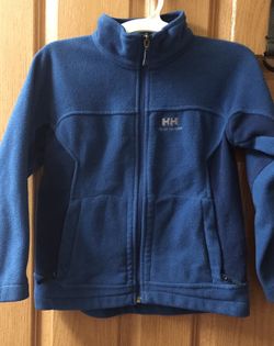 Boys Helly Hansen thick fleece jacket size 8