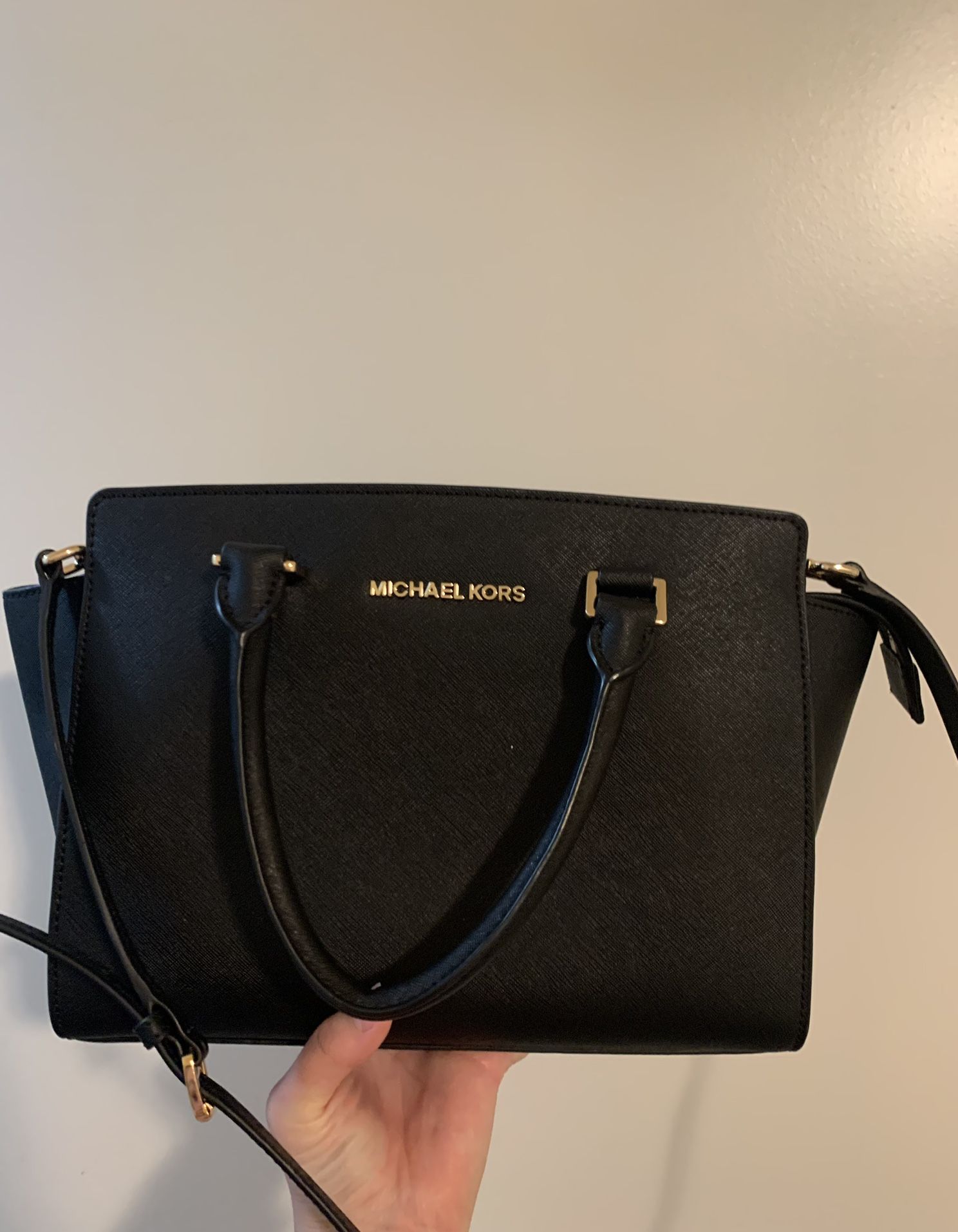 Michael Kors Cross Body Black Purse